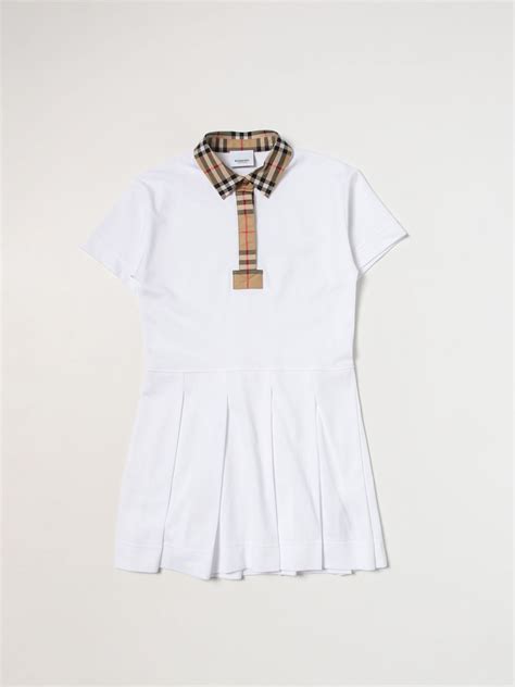 burberry kids dress white|burberry dresses for girls.